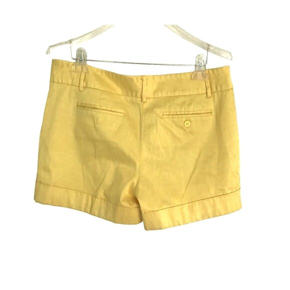 7TH AVENUE- WOMENS YELLOW POCKETS SHORTS SIZE 12 - Picture 3 of 8